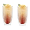 Pavina dubbelwandig glas 45 cl 2-pack, Helder