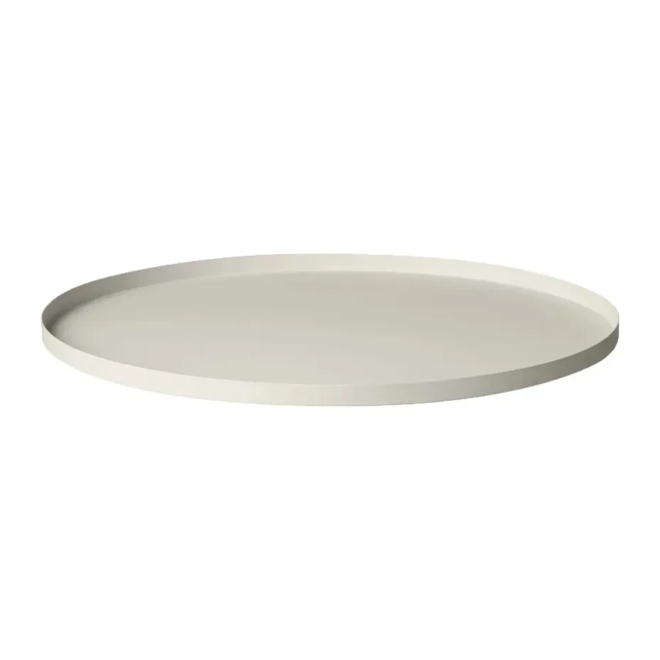 PEASY dienblad L Ø38 cm, Moonbeam