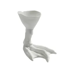 Peking Duck Foot eierdop, Wit
