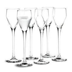 Perfection borrelglas 5,5 cl 6-pack, Transparant