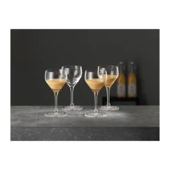 Perfect serve cocktailglas 15 cl 4-pack, Helder