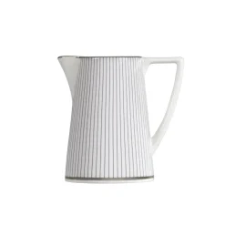 Pin Stripe melkkan 20 cl, Wit