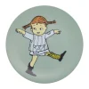 Pippi Cirkus bord Ø20 cm, Groen