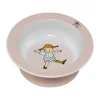 Pippi Cirkus zuignapbord Ø15,5 cm, Roze