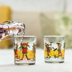 Pippi drinkglas 2 dl, Multi