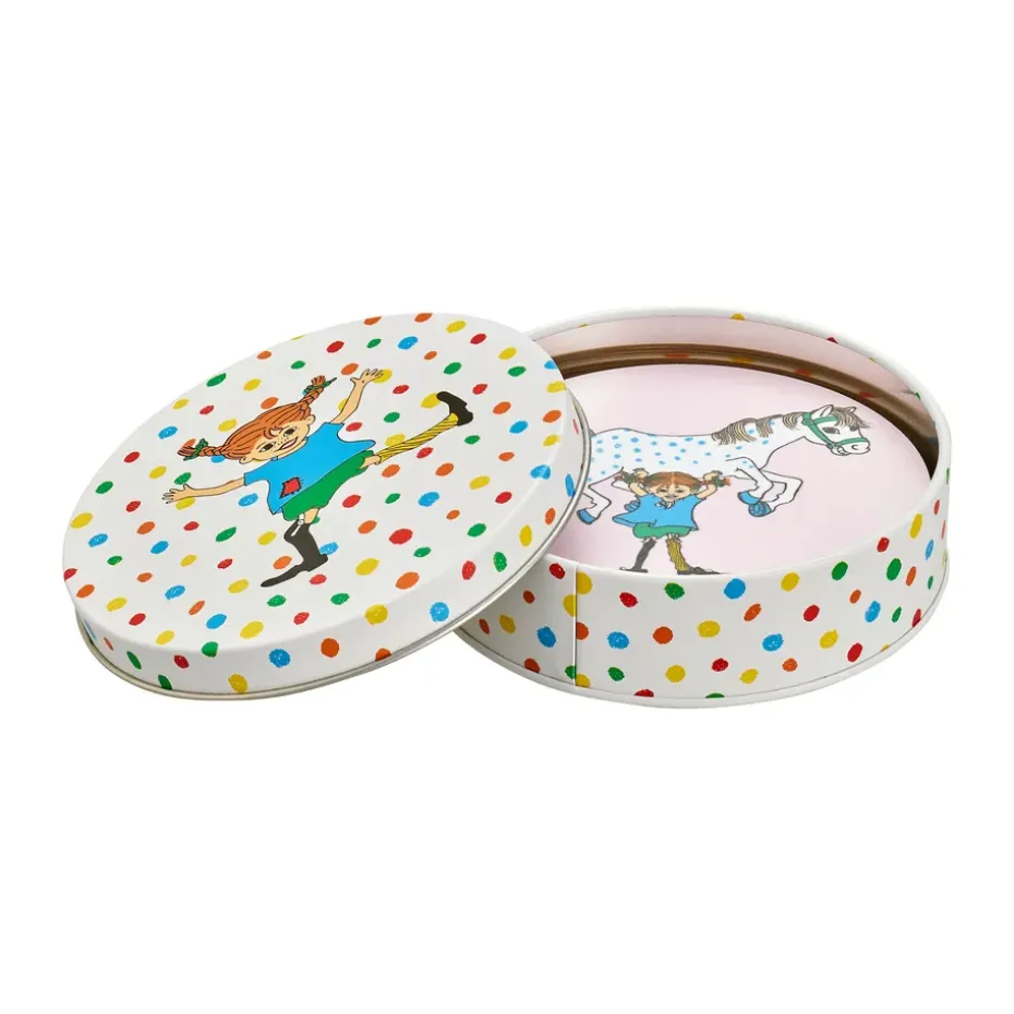 Pippi glasonderzetters 4 stuks, Hoppsansa