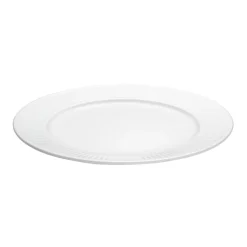 Plissé bord doorsnee 22 cm, Wit
