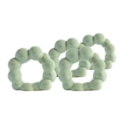 Porto servetring 4-pack, Mintgroen