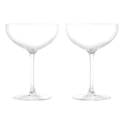 Premium champagneglas 39 cl 2-pack, Transparant