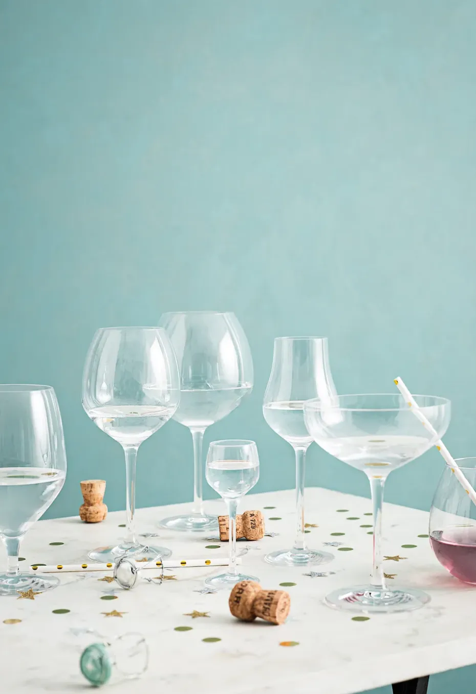 Premium wittewijnglas 54 cl 2-pack, Transparant
