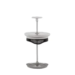 Preziosa cafetière 8 kopjes, Zilver-zwart