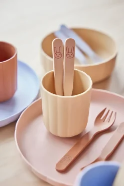 Pullo beker 2-pack, Taupe-vanilla