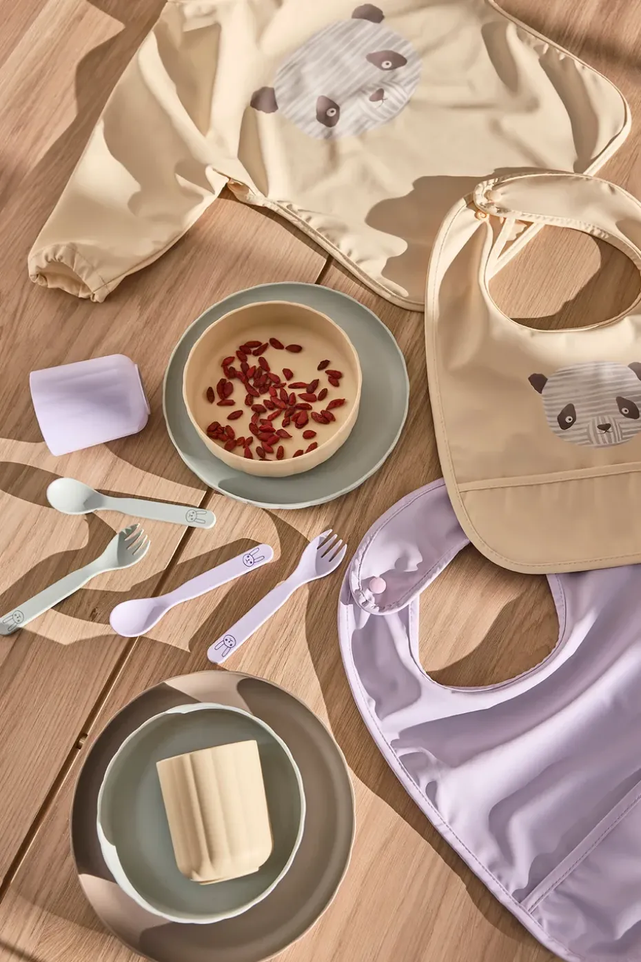 Pullo kinderbestekset, Lavender