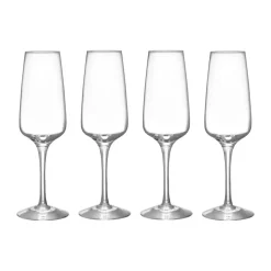 Pulse champagneglas 28 cl 4-pack, Transparant