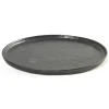 Pure bord 27 cm, Zwart