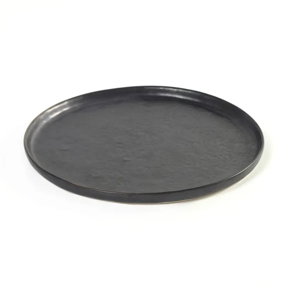 Pure bordje 21,5 cm, Zwart