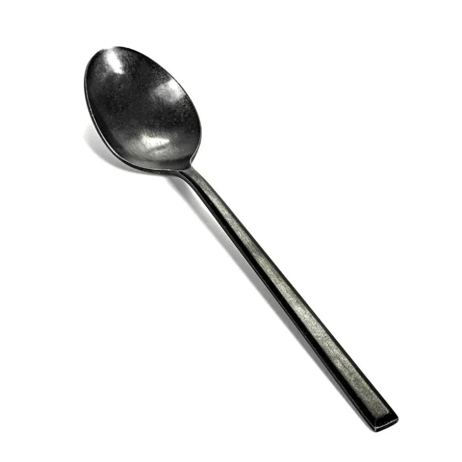 Pure dessertlepel, Zwart