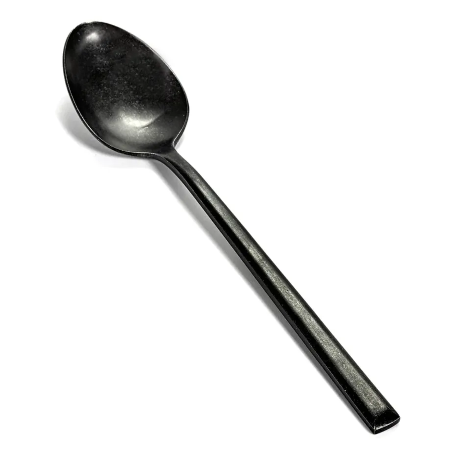 Pure eetlepel, Zwart