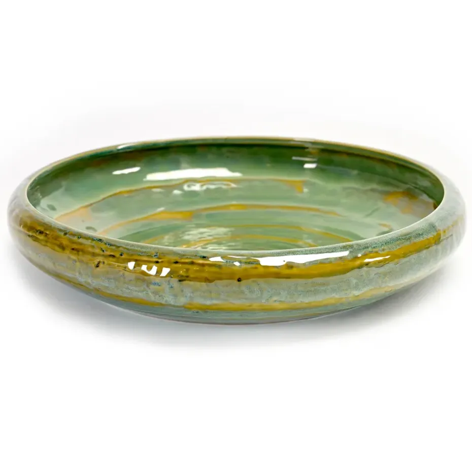Pure serveerschaal 31 cm, Sea green