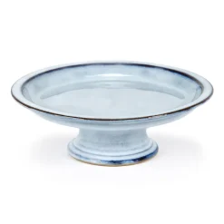 Pure taartschotel geglazuurd L Ø23,5 cm, Blue