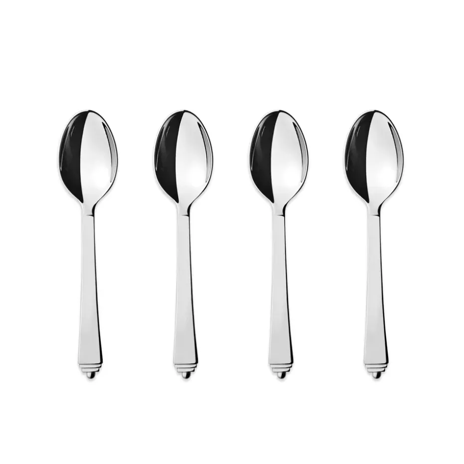 Pyramid thee- en koffielepel, 4-pack