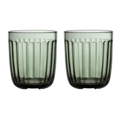 Raami drinkglas 26 cl 2-pack, Dennengroen