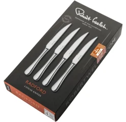 Radford vleesmes, mat, 4 stuks, Roestvrij staal