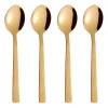Raw dinerlepel 4-pack, Goud