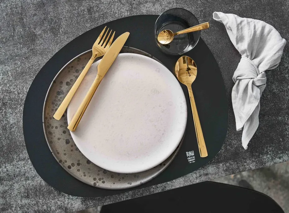 Raw dinerlepel 4-pack, Goud