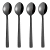 Raw dinerlepel 4-pack, Zwart