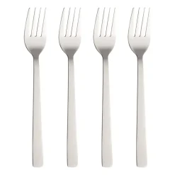 Raw dinervork 4-pack, Roestvrij staal