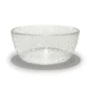 Raw glazen kom Ø14 cm, Helder