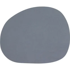 Raw placemat leer, Grey buffalo (grijs)