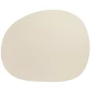 Raw placemat leer, Warm nude buffalo