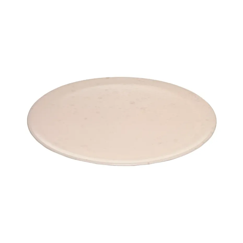 Raw serveerschaal Ø 42 cm, nude met stippen