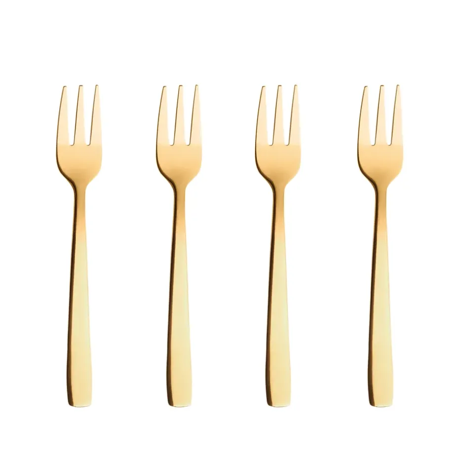 Raw taartvork 4-delig, Goud