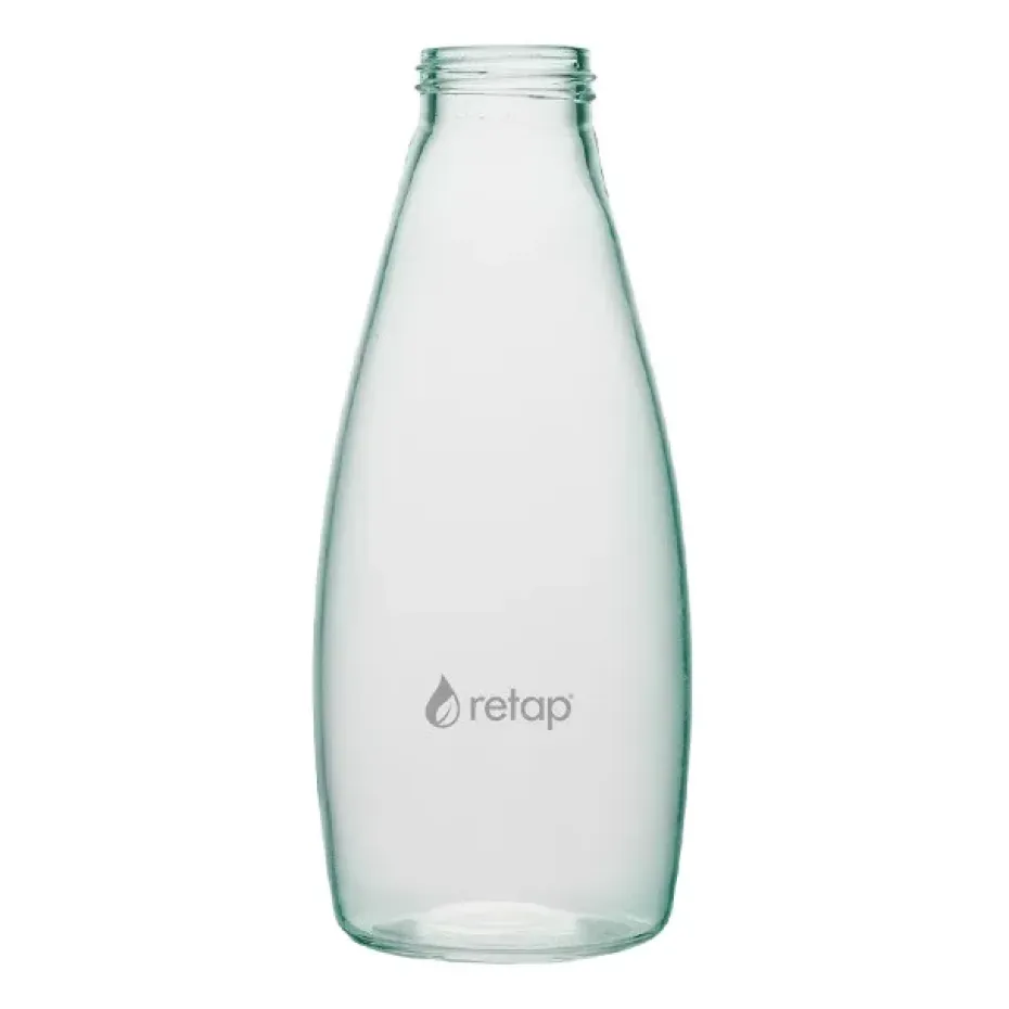 Retap Go 05 glazen fles schroefdop 50 cl, Light blue