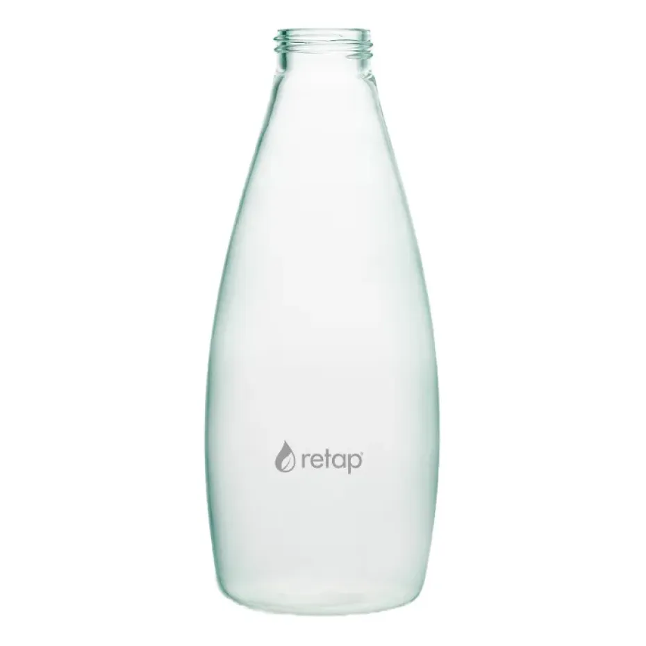Retap Go 08 glazen fles schroefdop 80 cl, Red