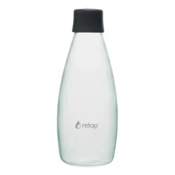 Retap Go 08 glazen fles schroefdop 80 cl, Grey
