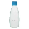 Retap Go 08 glazen fles schroefdop 80 cl, Light blue