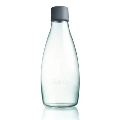 Retap waterfles 0,8 l., grijs