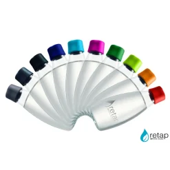 Retap waterfles 0,5 l., Rood