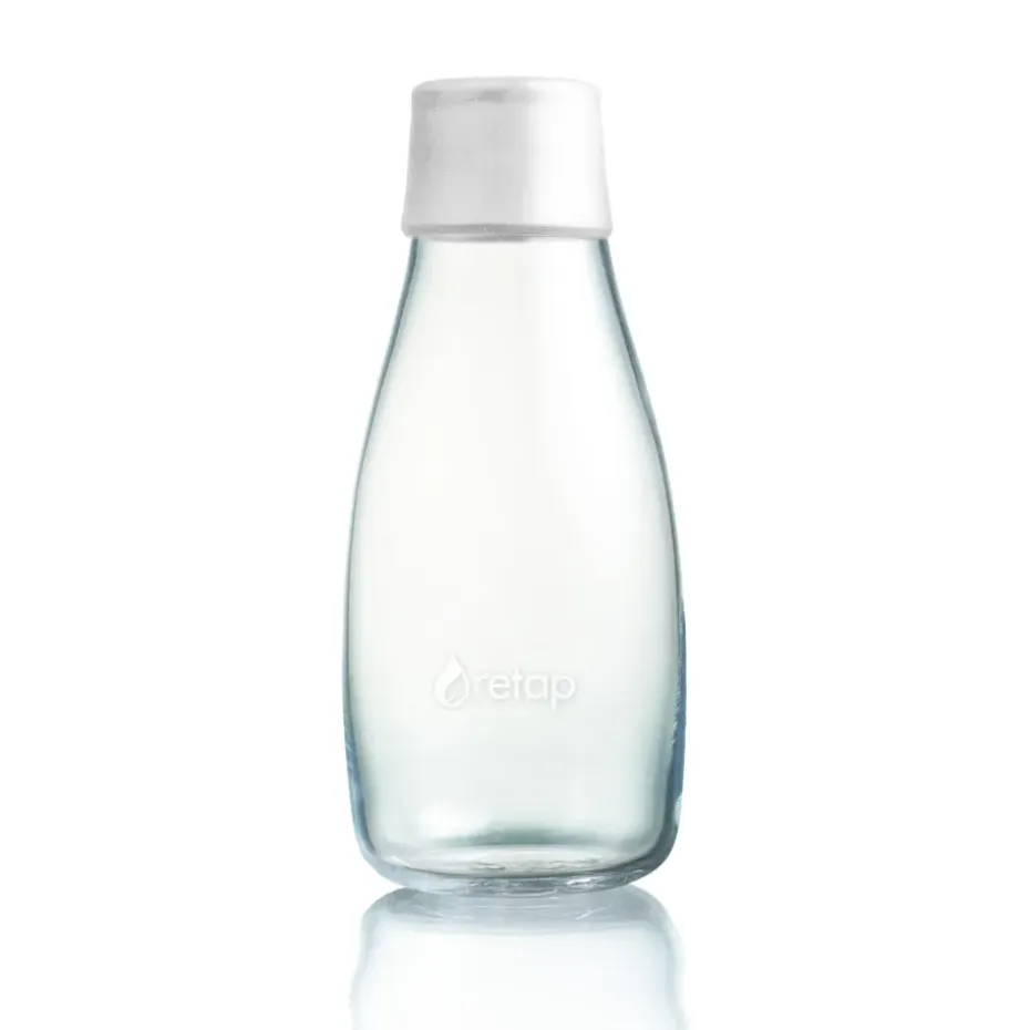 Retap waterfles 0,3 l., zuiver wit