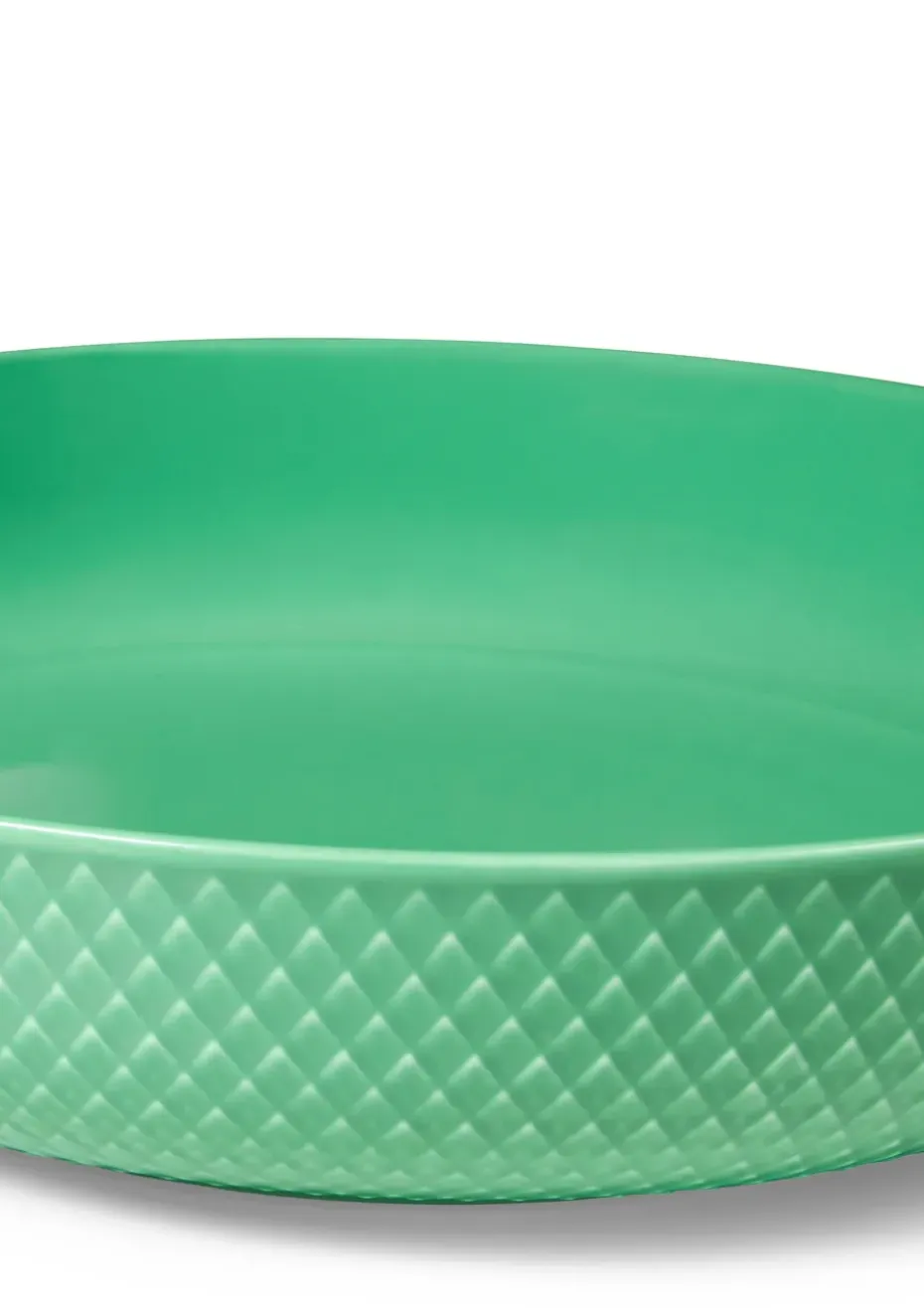 Rhombe schaal Ø28 cm, Groen