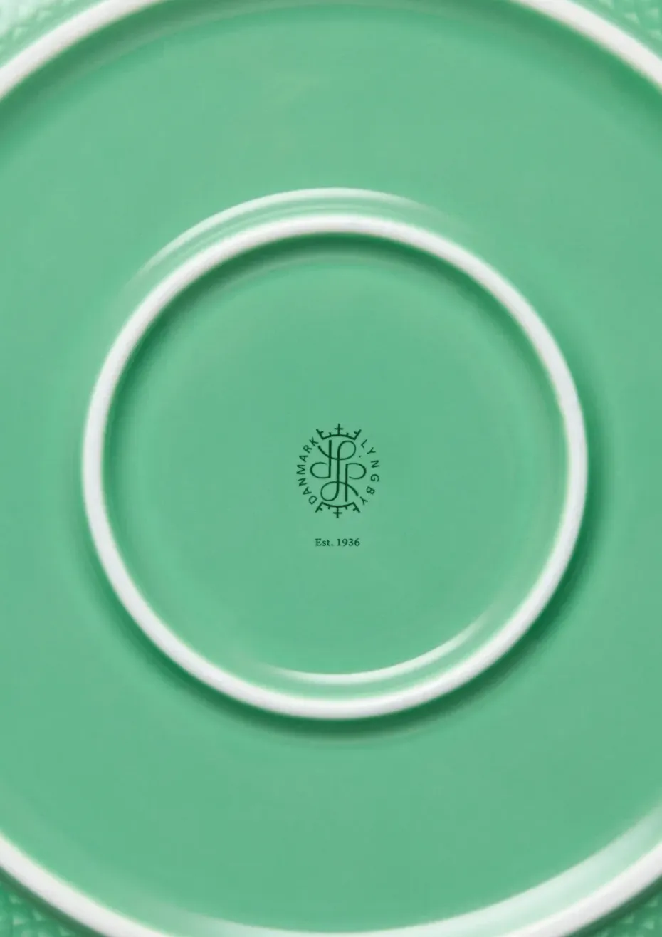 Rhombe schaal Ø28 cm, Groen