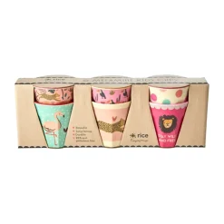 Rice kinderbeker small 6-pack, Multi