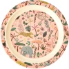 Rice kinderbord Jungle animals, Coral-multi