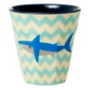 Rice melaminebeker medium, Shark
