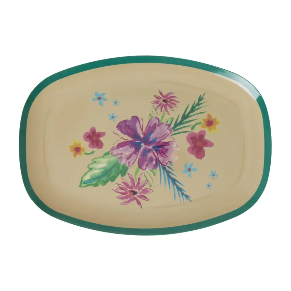 Rice melaminebord 22x30 cm, Arda bloom