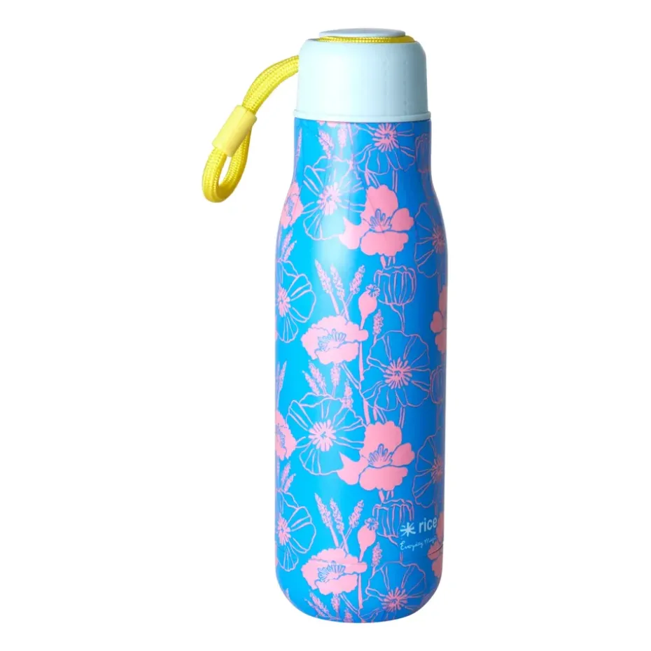 Rice thermosfles 50 cl, Poppie love-blue